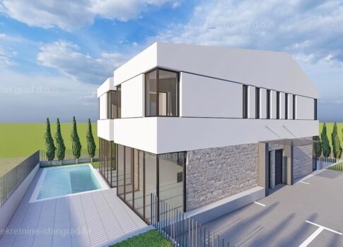 Malinska, luxus ikerház medencével a tenger közelében!