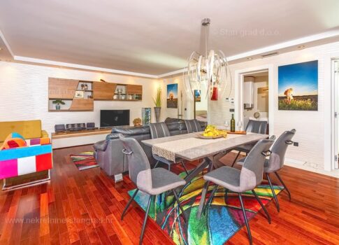 Malinska, luxus apartman kerttel a tenger közelében!