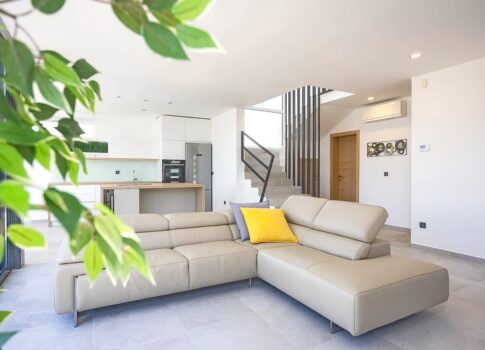 Krk, környéke, luxus villa medencével, panorámás kilátással!