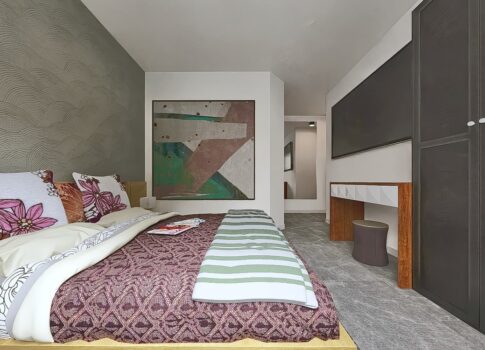 Vrbnik, modern földszinti apartman kerttel és medencével!