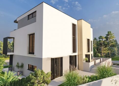 Krk, luxus háromszintes apartman egy modern új épületben!