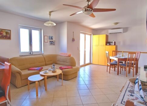 Soline Bay, két hálószobás apartman nagyon közel a tengerhez!